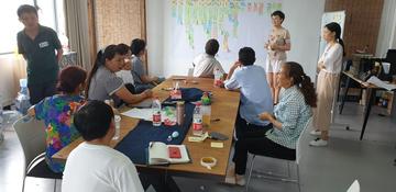 Creative discussion group in Guizhou Province, China