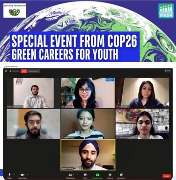 green jobs event screenshot