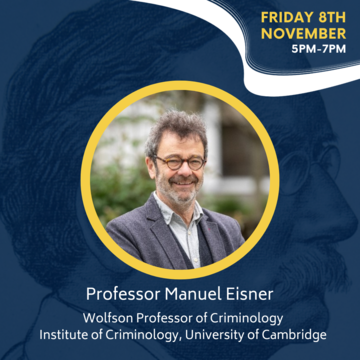 Professor Manuel Eisner wearing a suit, with short grey hair looking at the camera.