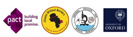 FAIR Funders including: pact, Clowns Without Borders, National Institute for Medical Research, and University of Oxford